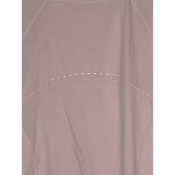 Lululemon Shirt Womens 8 Pink Running Stretch Thumbholes Athletic Workout - Picture 10 of 12